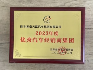 2023年度優秀汽車經銷商集團-蘇豪天泓集團